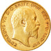 Moneta, Gran Bretagna, Edward VII, 1/2 Sovereign, 1909, SPL, Oro, KM:804