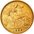 Moneda, Gran Bretaña, Edward VII, 1/2 Sovereign, 1906, MBC, Oro, KM:804