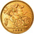 Moneda, Gran Bretaña, Edward VII, 1/2 Sovereign, 1906, MBC, Oro, KM:804