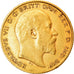 Coin, Great Britain, Edward VII, 1/2 Sovereign, 1905, AU(50-53), Gold, KM:804