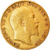 Monnaie, Grande-Bretagne, Edward VII, 1/2 Sovereign, 1902, TTB, Or, KM:804