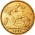 Moneda, Gran Bretaña, Victoria, 1/2 Sovereign, 1901, London, MBC+, Oro, KM:784