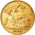 Moneda, Gran Bretaña, Victoria, 1/2 Sovereign, 1900, London, MBC, Oro, KM:784