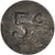 Munten, Frankrijk, 5 Centimes, ZF, Iron, Elie:170.1