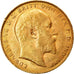 Münze, Großbritannien, Edward VII, Sovereign, 1908, VZ, Gold, KM:805