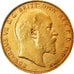 Moneda, Gran Bretaña, Edward VII, Sovereign, 1910, MBC+, Oro, KM:805