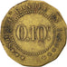 Coin, France, 10 Centimes, EF(40-45), Brass, Elie:25.2