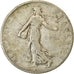 Moneda, Francia, Semeuse, Franc, 1906, Paris, BC+, Plata, KM:844.1, Gadoury:467