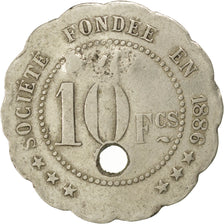 Moneta, Francja, 10 Francs, EF(40-45), Melchior, Elie:25.6var