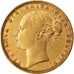 Moneda, Gran Bretaña, Victoria, Sovereign, 1872, London, MBC, Oro, KM:736.1