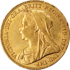 Moneta, Gran Bretagna, Victoria, Sovereign, 1901, SPL, Oro, KM:785