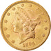 Moneda, Estados Unidos, Liberty Head, $20, Double Eagle, 1895, U.S. Mint