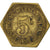Moneta, Francia, 5 Centimes, BB, Ottone, Elie:30.3
