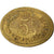 Moneta, Francja, 5 Francs, EF(40-45), Mosiądz, Elie:30.7