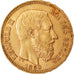 Moneta, Belgio, Leopold II, 20 Francs, 20 Frank, 1869, Brussels, SPL, Oro, KM:32