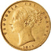 Moneda, Gran Bretaña, Victoria, Sovereign, 1869, London, MBC, Oro, KM:736.2