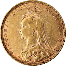 Monnaie, Grande-Bretagne, Victoria, Sovereign, 1892, Londres, TTB, Or, KM:767