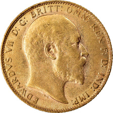 Monnaie, Grande-Bretagne, Edward VII, Sovereign, 1905, SUP, Or, KM:805