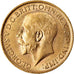 Moneda, Gran Bretaña, George V, Sovereign, 1912, EBC+, Oro, KM:820