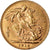 Moneda, Gran Bretaña, George V, Sovereign, 1913, London, EBC, Oro, KM:820