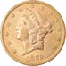 Moneta, Stati Uniti, Liberty Head, $20, Double Eagle, 1899, U.S. Mint