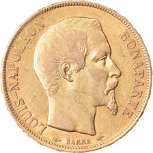 Coin, France, Napoleon III, Napoléon III, 20 Francs, 1852, Paris, AU(50-53)