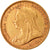 Coin, Great Britain, Victoria, Sovereign, 1893, EF(40-45), Gold, KM:785