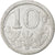 Munten, Frankrijk, 10 Centimes, 1921, PR, Aluminium, Elie:20.2