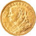 Coin, Switzerland, 20 Francs, 1903, Bern, MS(63), Gold, KM:35.1