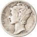 Coin, United States, Mercury Dime, Dime, 1942, U.S. Mint, Philadelphia