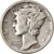 Coin, United States, Mercury Dime, Dime, 1944, U.S. Mint, Philadelphia