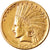 Coin, United States, Indian Head, $10, Eagle, 1908, Denver, AU(50-53), Gold