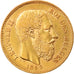 Moneta, Belgio, Leopold II, 20 Francs, 20 Frank, 1869, SPL-, Oro, KM:32