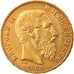 Munten, België, Leopold II, 20 Francs, 20 Frank, 1878, PR+, Goud, KM:37