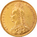 Münze, Großbritannien, Victoria, Sovereign, 1890, SS+, Gold, KM:767