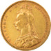 Munten, Groot Bretagne, Victoria, Sovereign, 1891, London, ZF, Goud, KM:767