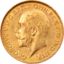 Moneta, Wielka Brytania, George V, Sovereign, 1911, London, MS(60-62), Złoto