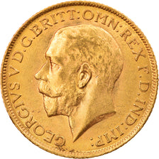 Münze, Großbritannien, George V, Sovereign, 1913, London, VZ+, Gold, KM:820