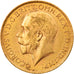 Coin, Great Britain, George V, Sovereign, 1913, London, MS(60-62), Gold, KM:820