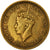 Monnaie, Ceylon, George VI, 25 Cents, 1943, TTB+, Nickel-brass, KM:115