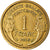 Moneta, Francja, Morlon, Franc, 1935, EF(40-45), Aluminium-Brąz, KM:885