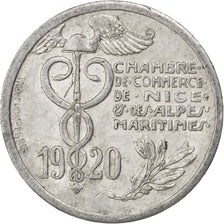 Coin, France, 10 Centimes, 1920, EF(40-45), Aluminium, Elie:10.2