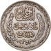 Munten, Tunisië, Ahmad Pasha Bey, 5 Francs, AH 1353/1934, Paris, ZF, Zilver