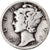 Coin, United States, Mercury Dime, Dime, 1939, U.S. Mint, Philadelphia