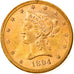 Moneta, Stati Uniti, Coronet Head, $10, Eagle, 1894, U.S. Mint, Philadelphia