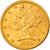 Coin, United States, $5, Half Eagle, 1881, Philadelphia, AU(50-53), Gold, KM:101