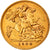 Moneda, Gran Bretaña, Edward VII, 1/2 Sovereign, 1904, London, MBC, Oro, KM:804