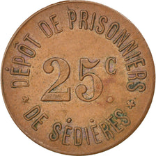 Coin, France, 25 Centimes, EF(40-45), Copper, Elie:10.3