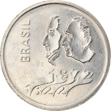 Münze, Brasilien, Cruzeiro, 1972, error without edge lettering, VZ, Nickel