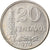 Coin, Brazil, 20 Centavos, 1970, error struck thru, AU(50-53), Copper-nickel